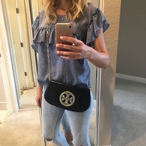 Authentic Tory Burch Black Purse